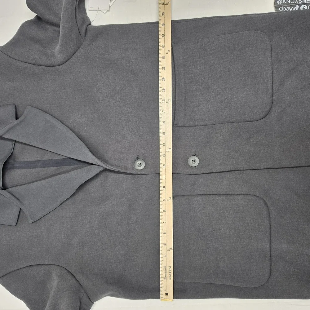 Nike Tech Fleece Re-Imagined Loose Fit Trench Coat Anthracite FZ7564-060 Mens L